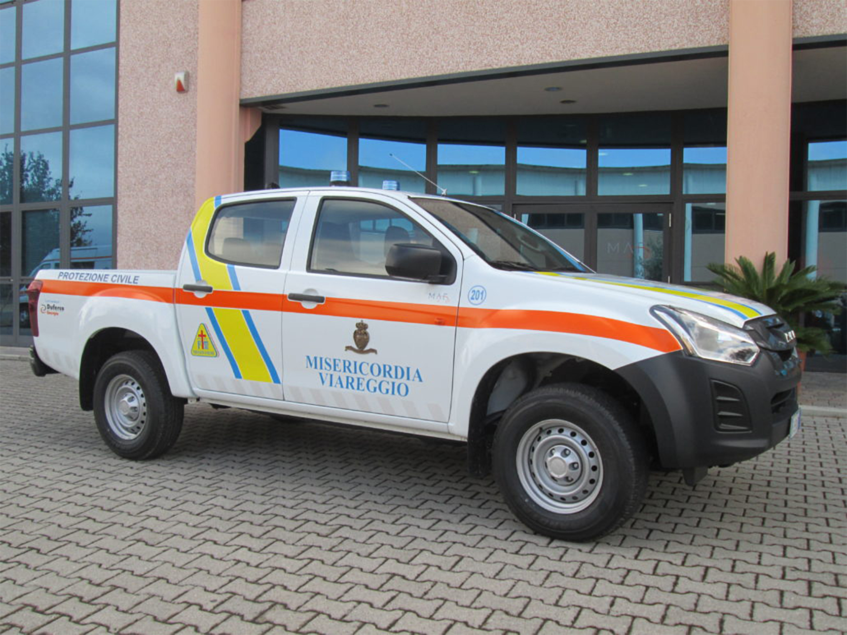 Isuzu D-Max, veicolo per protezione civile