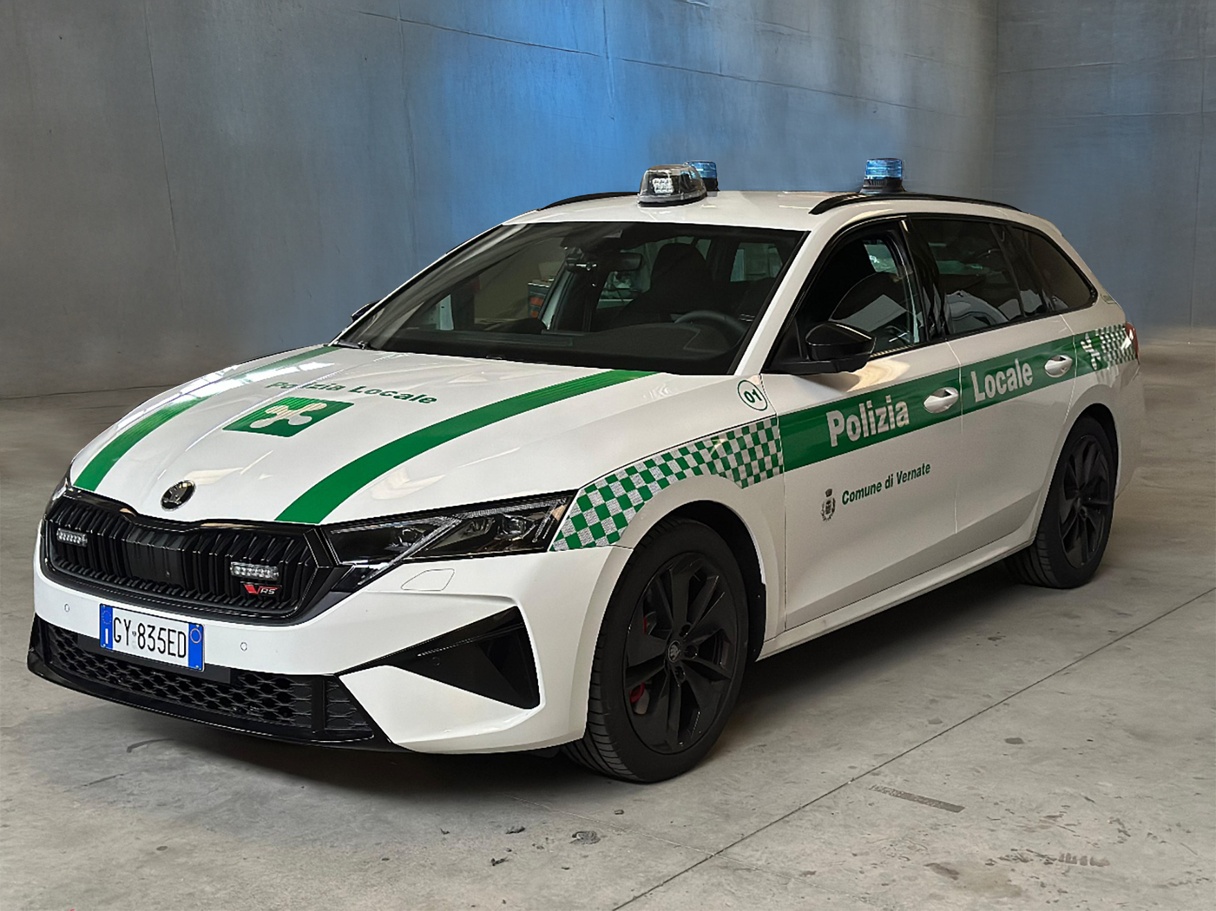 Skoda Octavia vagon, veicolo per polizia municipale